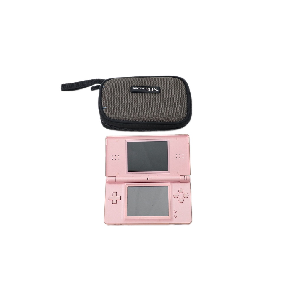 Nintendo DS + 11 Physical Games + Pouch , ** No Charger **