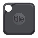 Tile Pro Bluetooth Item Finder, 1 Pack, Black  white. 120 m Finding range, 1 Year Battery, Works with Alexa and Google Smart Home.