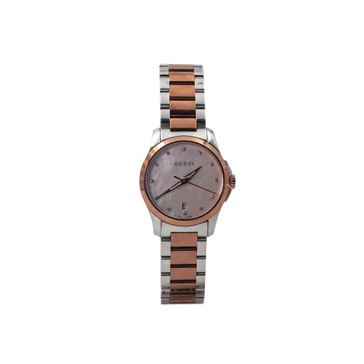 Gucci 126.5 Swiss Made 17345066, Water Resistant Stainless Steel