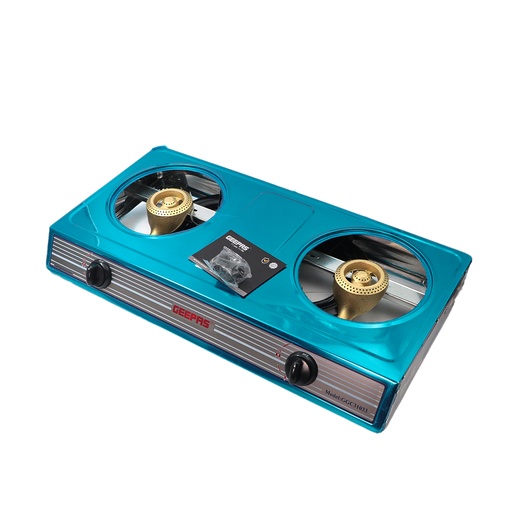 Geepas Gas burner double  Stainless Steel GGC31033