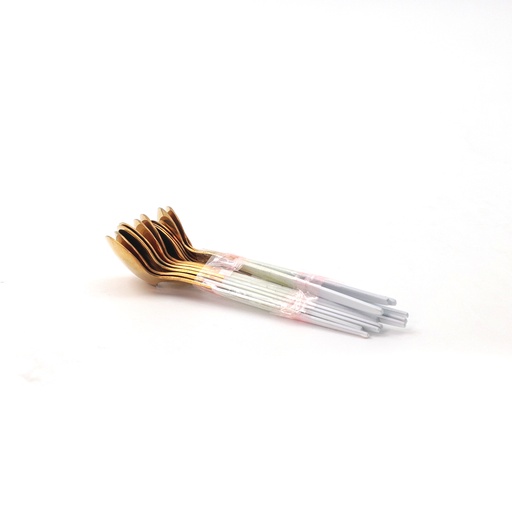 11 pcs Small Gold Colored Coffee Small Spoon