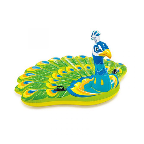 Intex Peacock Inflatabale Island 76* 64 * 37 For Ages + 6