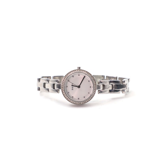 DKNY Women's Silver Analog Stainless Steel Strap Watch - NY28241