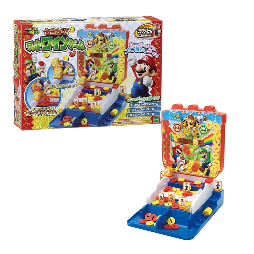 Super Mario Epoch Super Mario Jackpot Lucky Coin Game W 7.3 x D 11.0 x H 9.1 inches