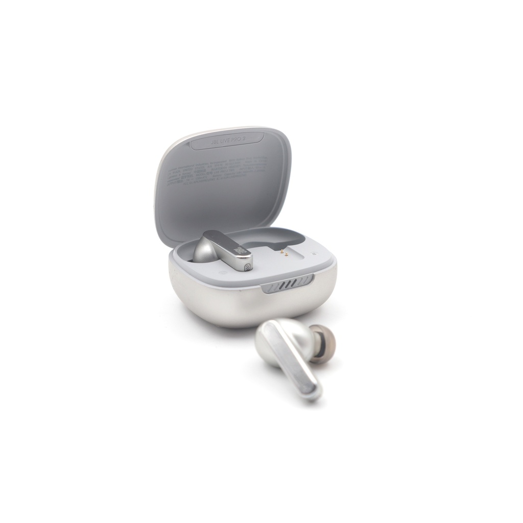 JBL Live Pro 2 TWs Adaptive Noise Cancelling - Silver | Oksouq