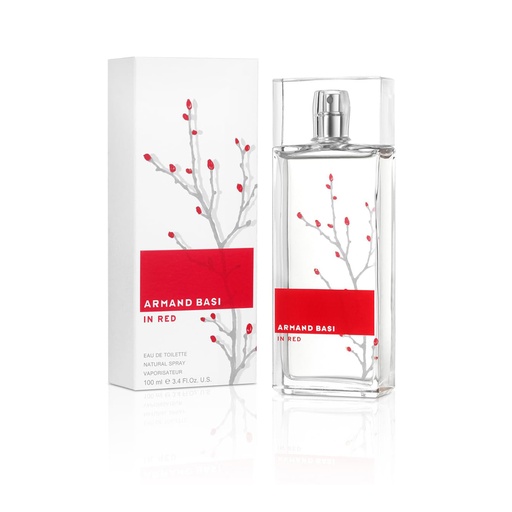 Armand Basi In Red Eau De Toilette Natural Spray 100 ml 3.4 fl.Oz