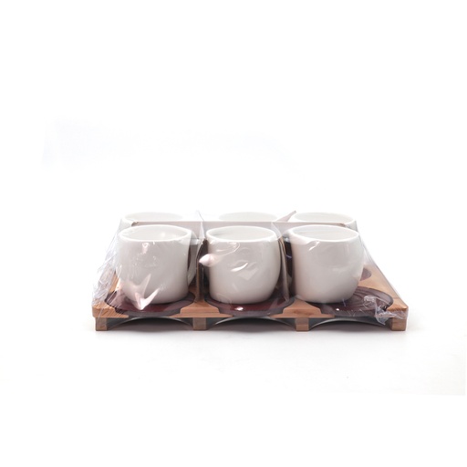 U3 Cup Wood Handle 6 Cups