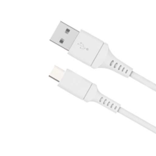 Mitone USB-A to USB-C Cable 1M - White