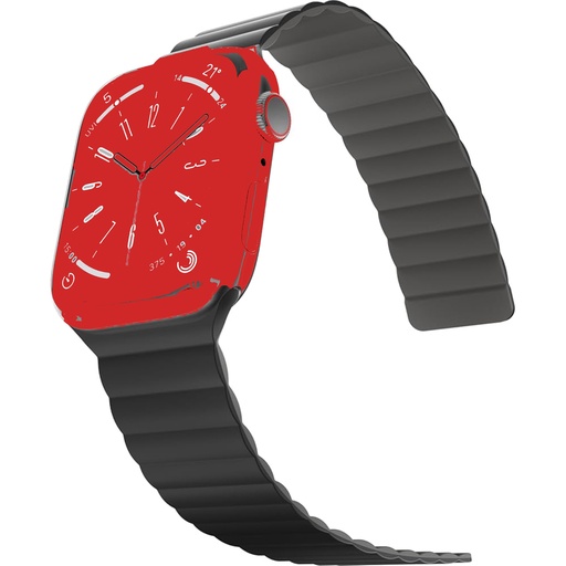 Magneasy Skin Silicone Magnetic Watch Band  For Apple Watch 44/45/49