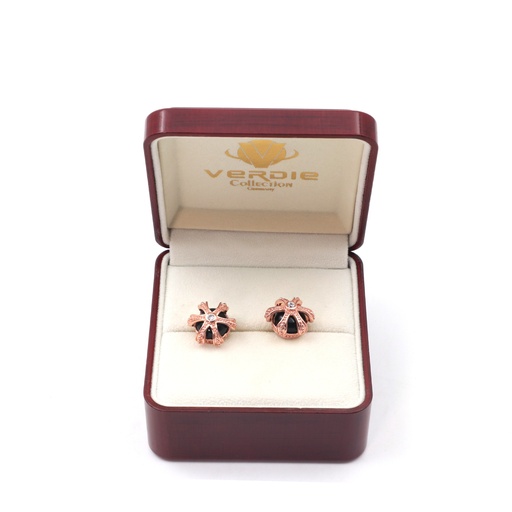 Verdi Collection Cufflinks Rose Gold