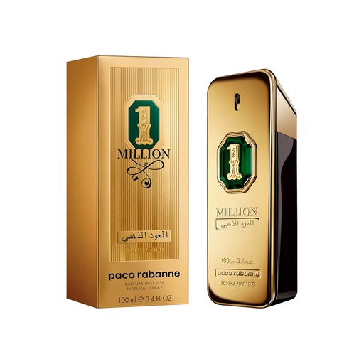 Paco Rabanne  One Million Golden oud  Parfume Intense 100 ml