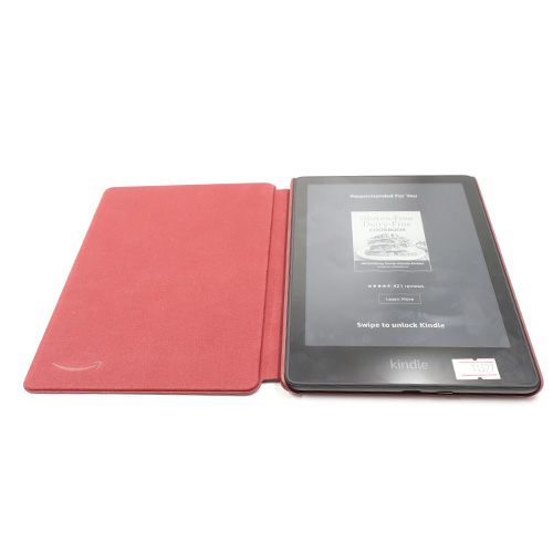 Kindle PaperWhite 8GB - Now With a 6.8 Display And Adjustable Warm Light + Red Cover Case