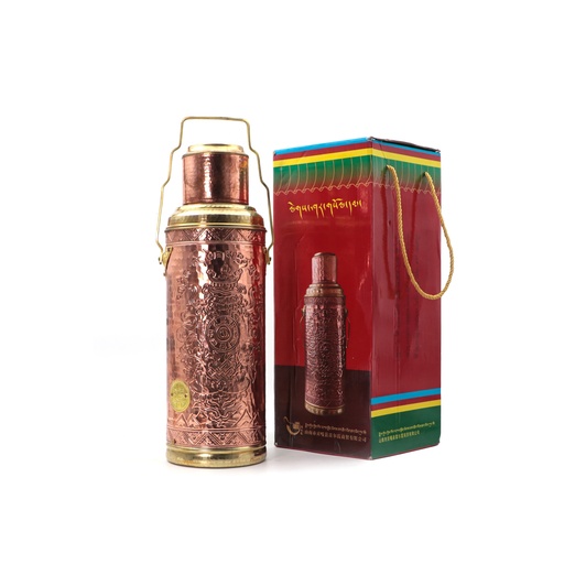 TB Vacuum Flask Tea Carafe 1L White