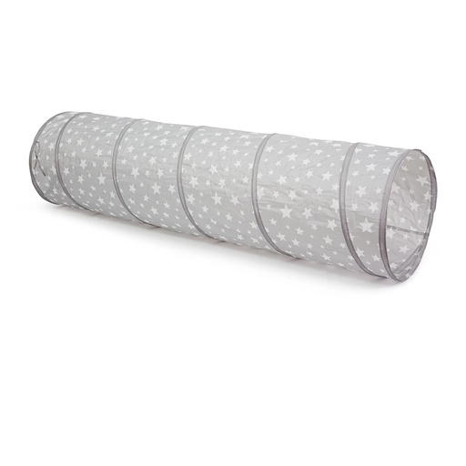 Kids Concept Play Tunnel Star Grey