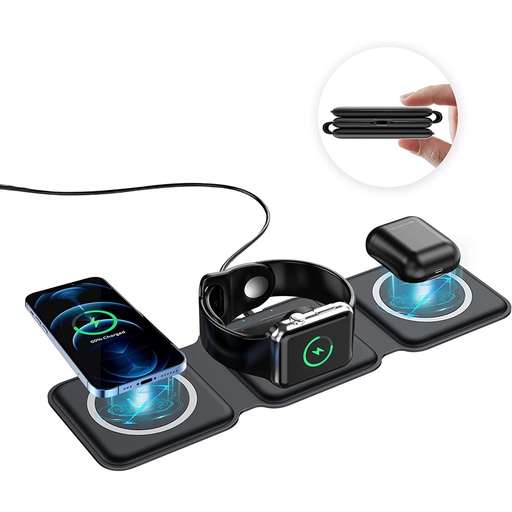 3 in 1 Magnetic Wireless Charger For apple devices