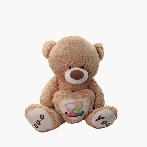 Big Bear Plush With Big Heart