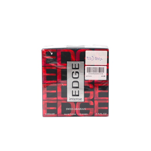Edge Intense Swiss Aranian Eau De Parfum  100 ml