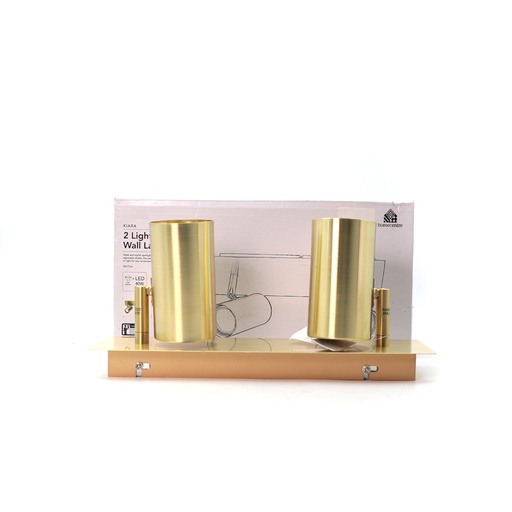 Kiara 2-Light Metal Wall Lamp