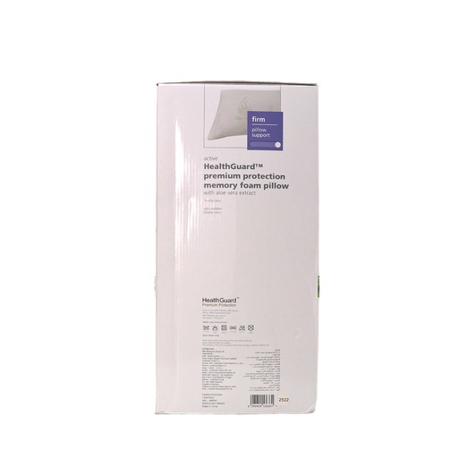 Healthguard Memory Foam Firm Pillow - 45x70 cm