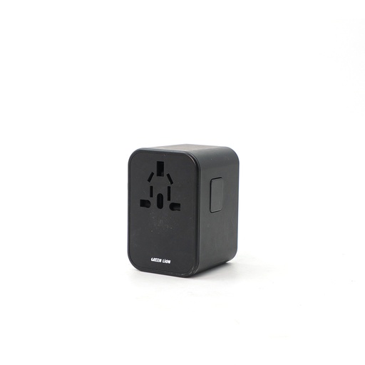 Green Lion World Travel Adapter 100-240V 50/60Hz 800mA 2 Type-c & 3 USB-C Ports