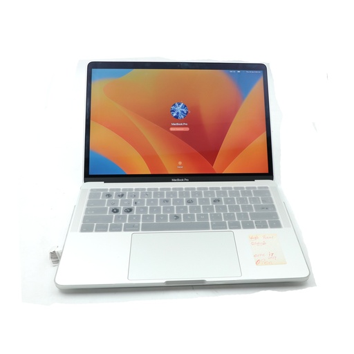Macbook Pro 16 gb  256 gb i7 Dual Core 2017 13.3 Inch 2560x1600 Display +Protection Cover ** Password 1234**
