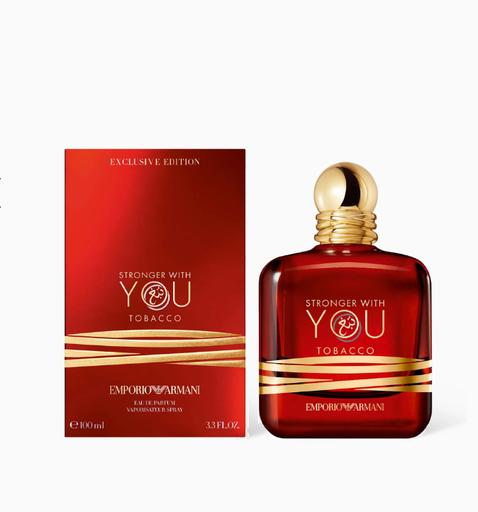 Emporio Armani Stronger With You Tobacco Giorgio Armani Eau De Parfum for Men 100Ml