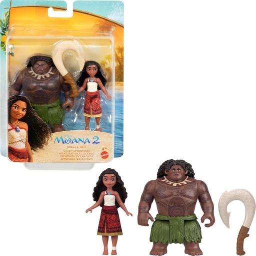 Disney Moana 2 Moana & Maui Action Figure 2-Pack