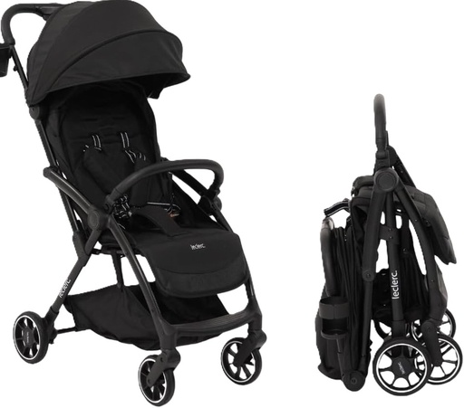 Leclerc Baby – Magic Fold Plus Baby Stroller Foldable and Lightweight Children's Stroller Black