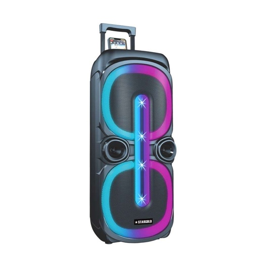 Stargold Multimedia Speaker 60W Remote Control Via BT, USB, SD/MMC, SG-G2031 BLACK