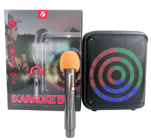KTS-1799 8 Inch i- KARAOKE Bluetooth Speaker
