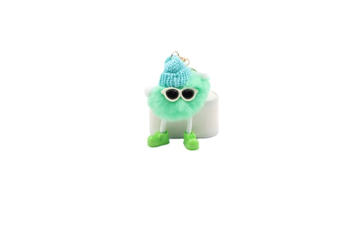 Cute Decor Panda & Pom Pom keychain