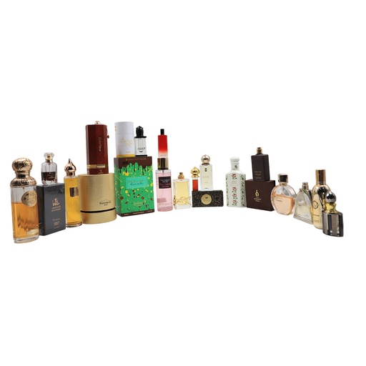 Luxury Used Perfume Mega Mix 15+ Piece, Anfar, Pantheon, Oud Al Majeed, Divina, yves Saint Laurent, Houston Valley, Si