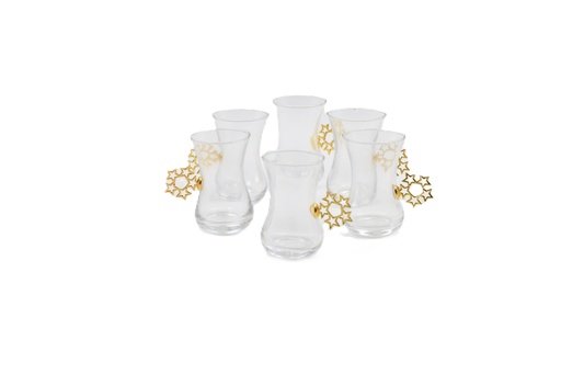 Turkish Tea Cup  Set of 6 Pcs