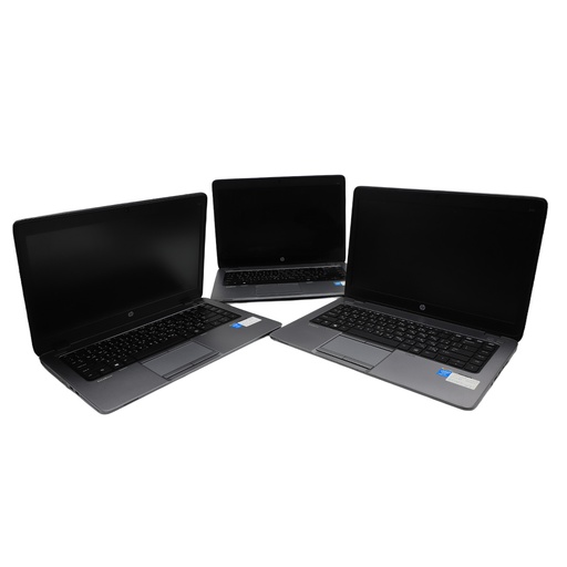 3x(HP EliteBook 840 14'' Laptop, Core i7-4600u 2.1 Gh.z 8Gb Ram, 256 GB) ** Battery Not WorkingOnly With Charger** All Chargers Available