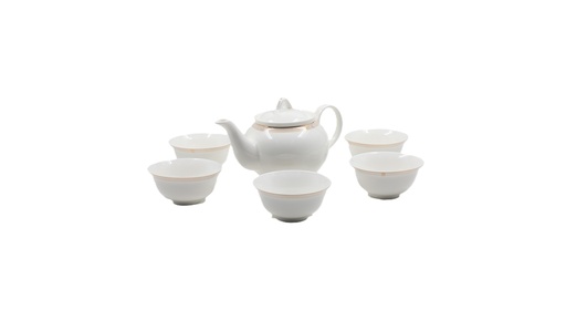 Berghome 6 persons porcelain tea 8 Pcs Set