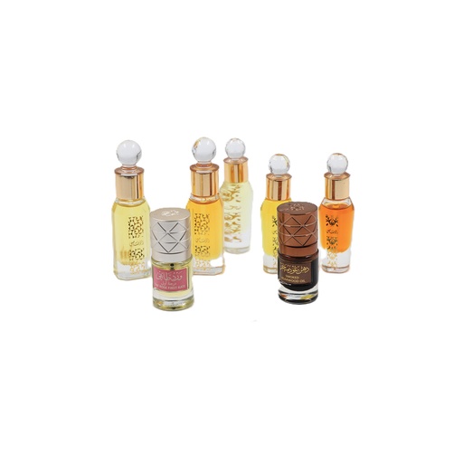 Mix agar Wood & Special Agar Wood oil 7 piece +rasasi
