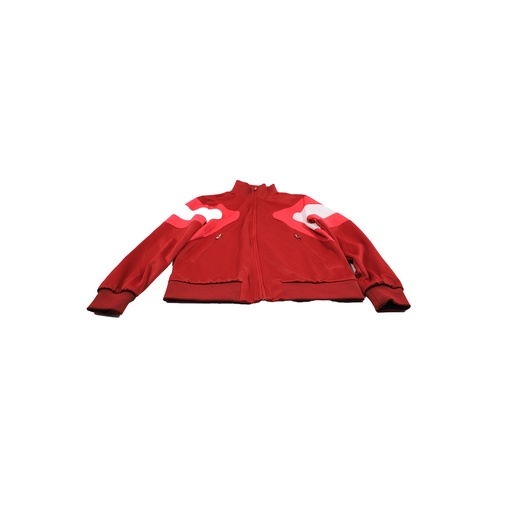 MAJE BLOUSON SPORTSWEAR FRAMBOISE SIZE:38