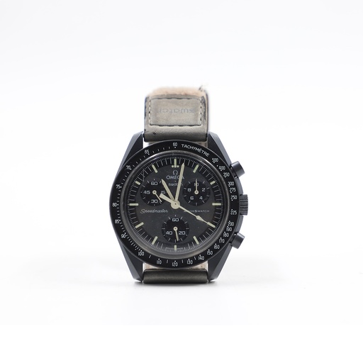 Omega Watch Mission To Mercury Designe Patented, Four Jewels ** Has A Mid Size Crack on the left **
