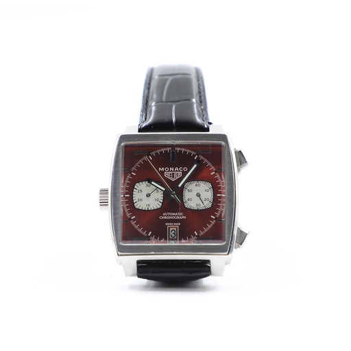 Monaco Heuer Automatic Chronograph Limited Edition  1969-1979** One of 169 Special Edition Sapphire crystal ** Has Cracks in the middle Imitation High**