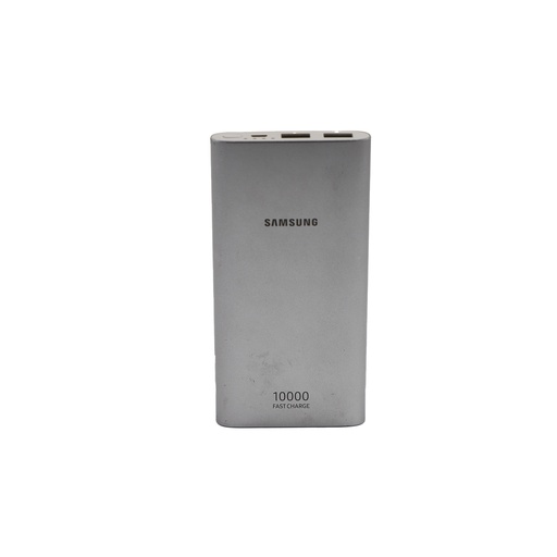 Samsung 10000mAh Ultra Battery Pack | 2x USB-A |  Max 15W Output | EB-P1100CSEGAE - Silver