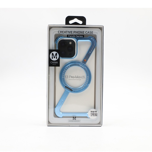 Apple iPhone 13 Pro Mac Cover Case Blue,Movenchy Creative Phone Case