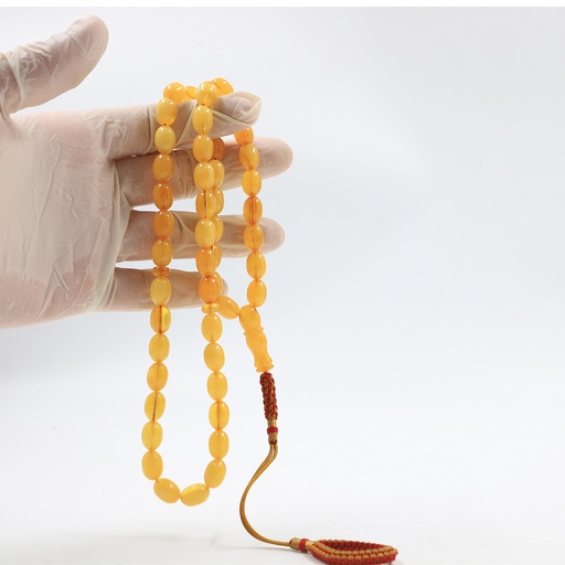 Misbah kahram  kaymar asal 25 gram مسباح كهرم قيمر عسل 25 غرام