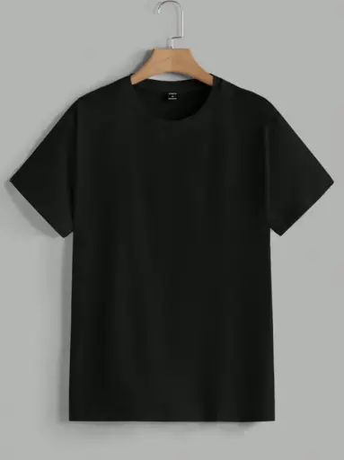 black used manfinity china t shirt