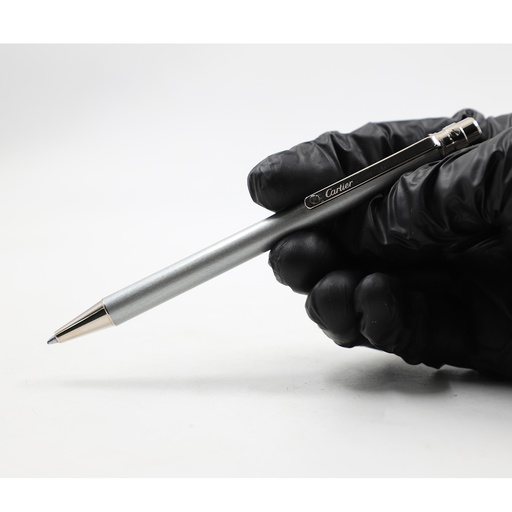 Santos de Cartier ballpoint pen Full Grey