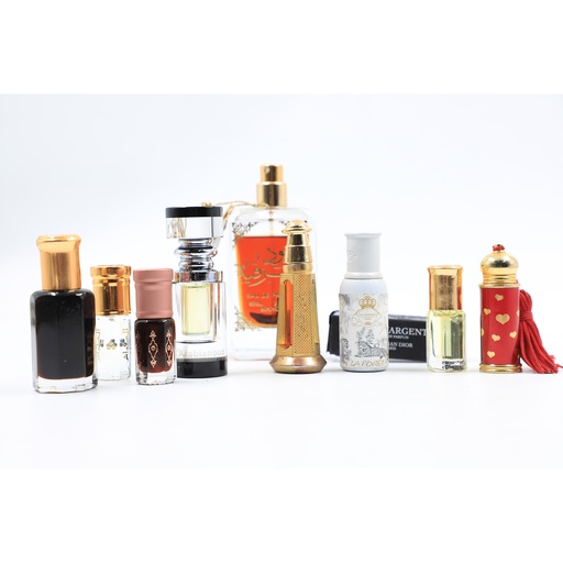 Mix Of Oud Set Of Perfume Al Jazeera Abd Samad Al Qurashi, Ajmal, Al Tawash