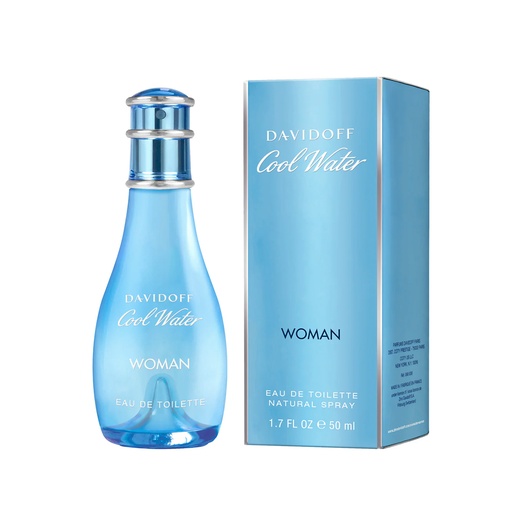 Davidoff Cool Water Eau De Toilette for Women - 50Ml