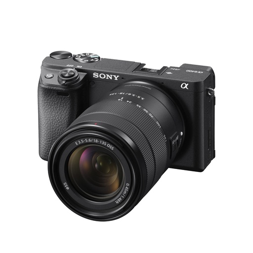 Sony Alpha a6400 Mirrorless Digital Camera with 3.5- 5.6 / 18 -135 Power Zoom Lens ILCE-6400