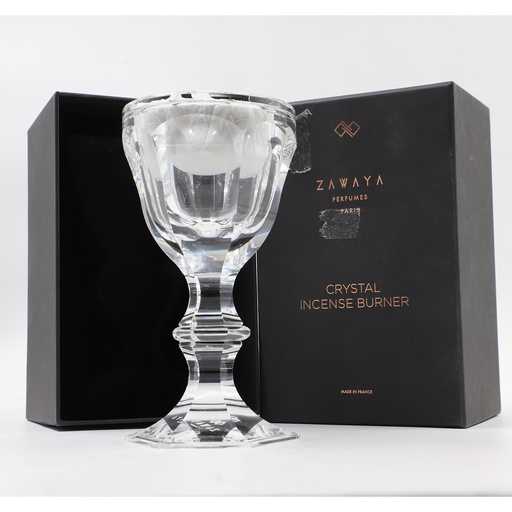 Zawaya Perfumes Paris Crystal Incense Burner