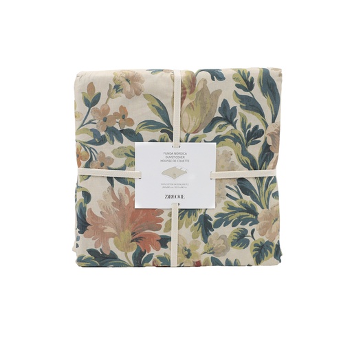 Zara Home Funda Nordica Duvet Cover Housse De Couette ( 260 X 240 CM / 102.5x94.5 )