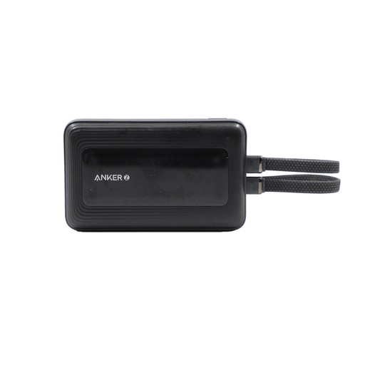 Anker Power Bank (20K,30W, Built-in USB-C+Lightning Cable)